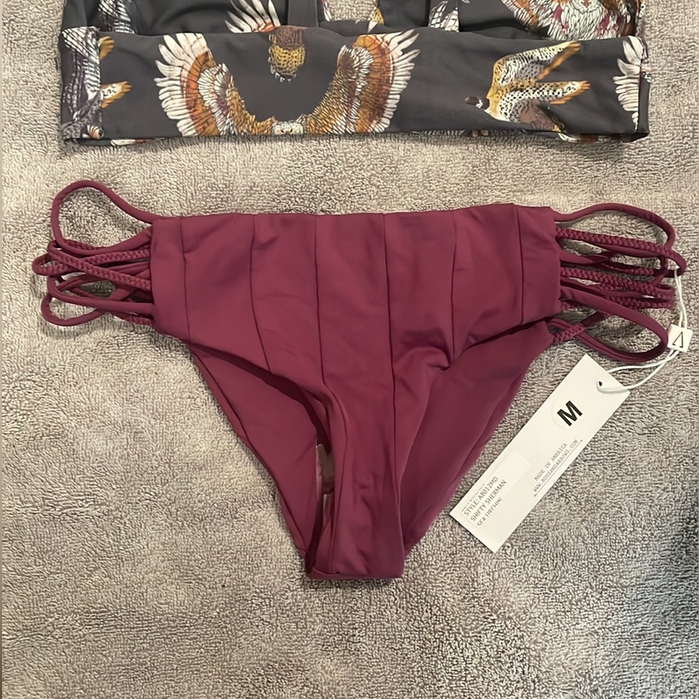 Boys + Arrow Shifty Sherman Bikini Bottom in Sea Urchin
